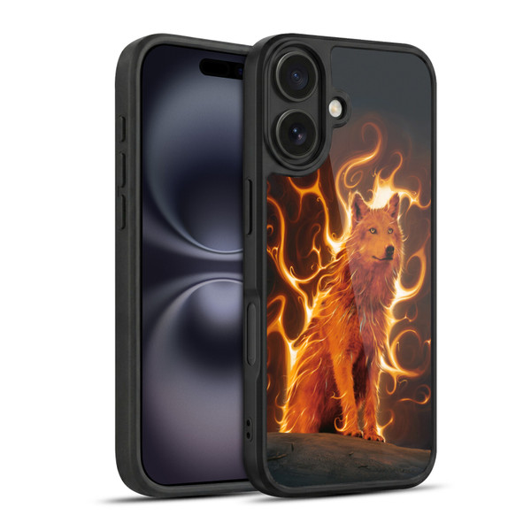 Vincent Hie Canidae Wolf Phoenix Gel Armour Case For Apple iPhone 16
