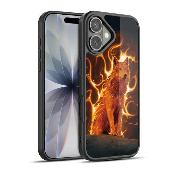 Vincent Hie Canidae Wolf Phoenix Gel Armour Case For Apple iPhone 17