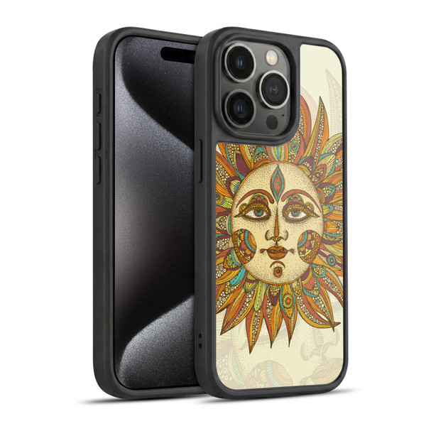 Valentina Symbols Illustration Helios Gel Armour Case For Apple iPhone 15 Pro