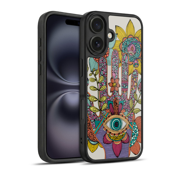 Valentina Symbols Illustration Hamsa Gel Armour Case For Apple iPhone 16