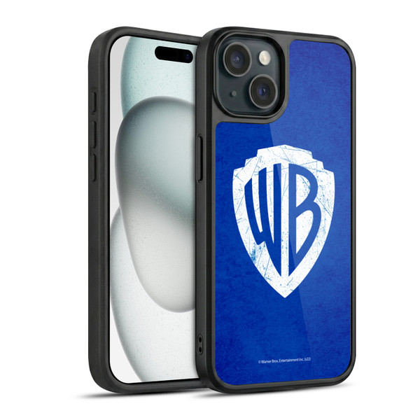 Warner Bros. Shield Logo Distressed Gel Armour Case For Apple iPhone 15