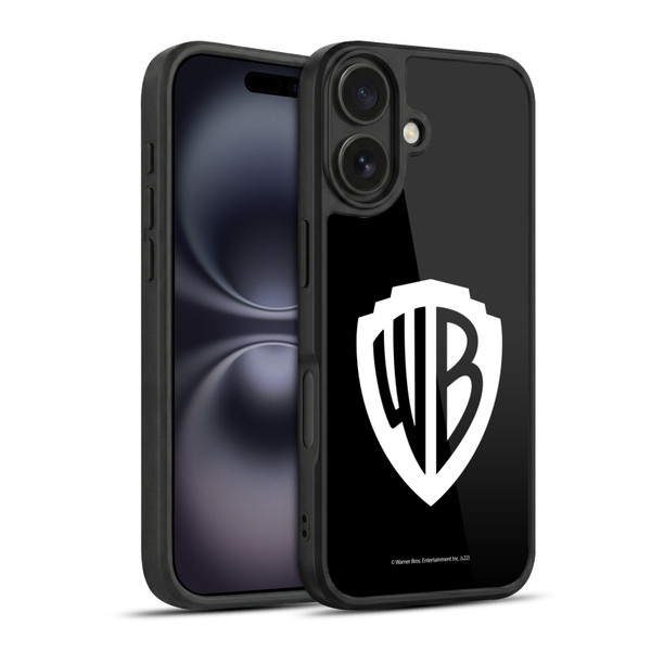 Warner Bros. Shield Logo Black Gel Armour Case For Apple iPhone 16