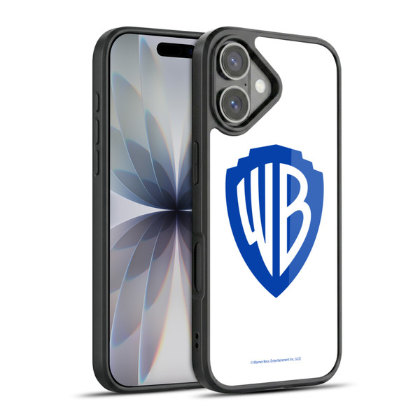 Warner Bros. Shield Logo White Gel Armour Case For Apple iPhone 17
