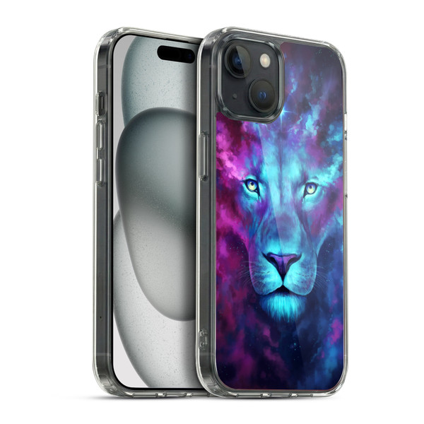Jonas "JoJoesArt" Jödicke Big Cats Firstborn Soft Gel Case for Apple iPhone 15 Plus & MagSafe