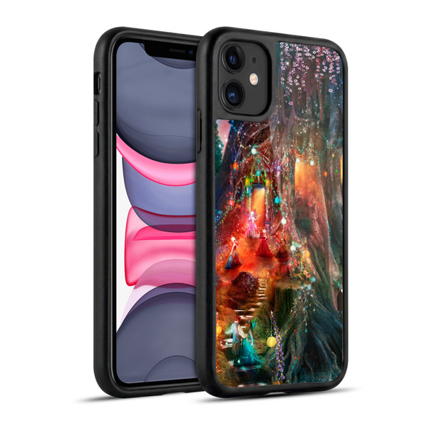 Aimee Stewart Fantasy Foxglove Ball Gel Armour Case For Apple iPhone 11