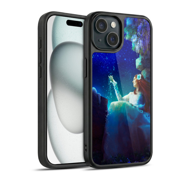 Aimee Stewart Fantasy Moon Conversation Gel Armour Case For Apple iPhone 15