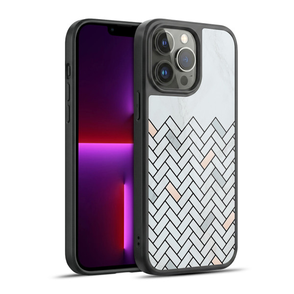 Alyn Spiller Marble Tile Gel Armour Case For Apple iPhone 13 Pro Max