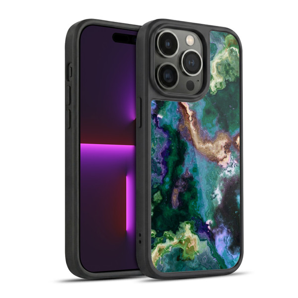 Haroulita Marble 2 Green Gel Armour Case For Apple iPhone 14 Pro