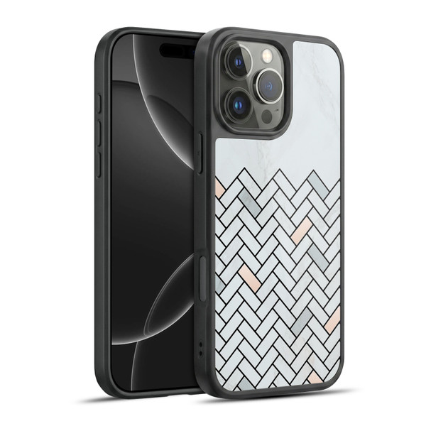 Alyn Spiller Marble Tile Gel Armour Case For Apple iPhone 16 Pro Max