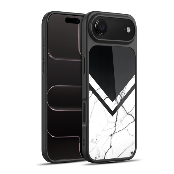 Alyn Spiller Marble Half Cut Gel Armour Case For Apple iPhone 17 Air