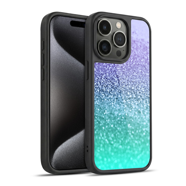 Monika Strigel Glitter Collection Lavender Gel Armour Case For Apple iPhone 15 Pro