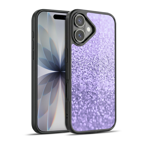 Monika Strigel Glitter Collection Sweet Lavender Gel Armour Case For Apple iPhone 17