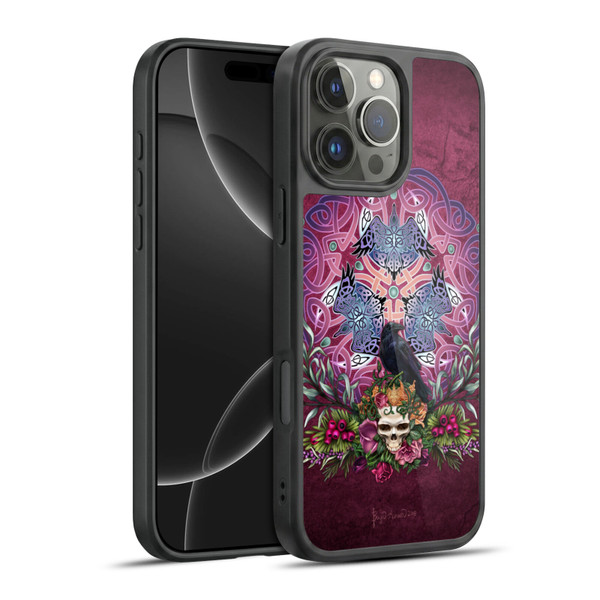 Brigid Ashwood Celtic Morrigans Ravens Gel Armour Case For Apple iPhone 16 Pro Max