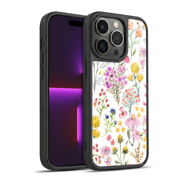 Ninola Botanical Patterns Delicate Gel Armour Case For Apple iPhone 14 Pro