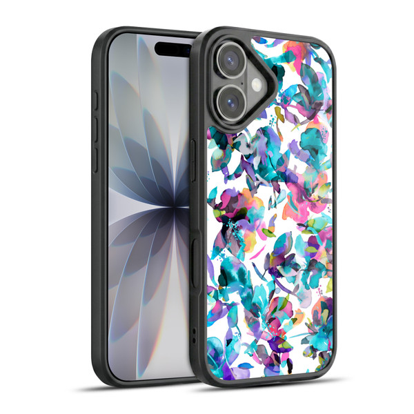 Ninola Botanical Patterns Watery Hibiscus Gel Armour Case For Apple iPhone 17