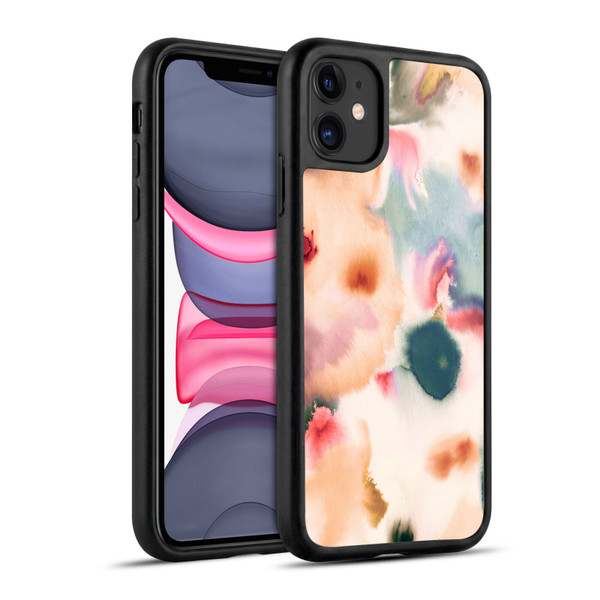 Ninola Pattern Abstract Watercolor Gel Armour Case For Apple iPhone 11