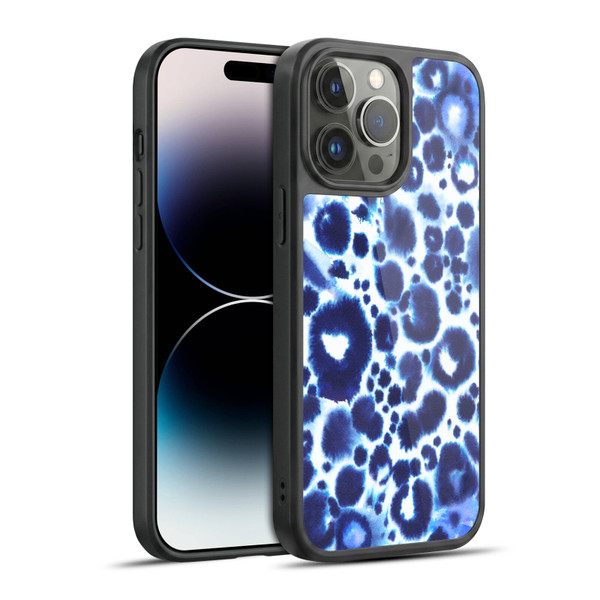 Ninola Pattern Abstract Sea Foam Gel Armour Case For Apple iPhone 14 Pro Max
