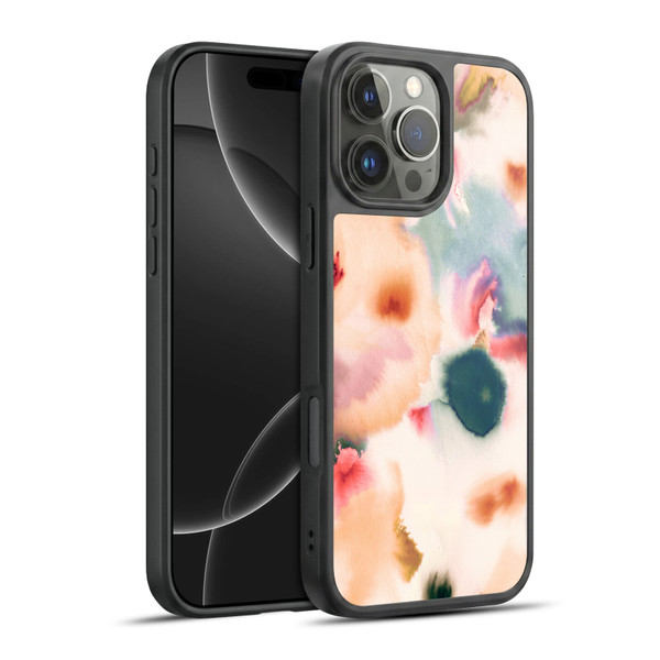 Ninola Pattern Abstract Watercolor Gel Armour Case For Apple iPhone 16 Pro Max