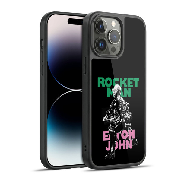 Elton John Rocketman Key Art 5 Gel Armour Case For Apple iPhone 14 Pro Max