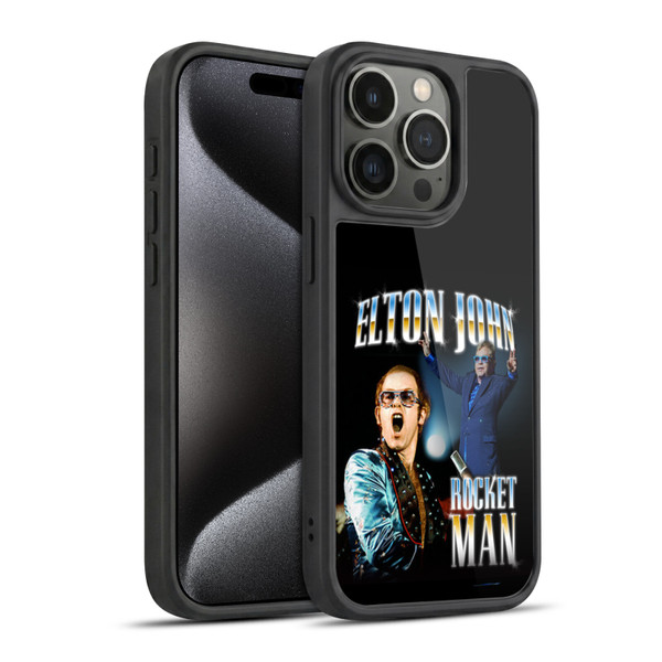 Elton John Rocketman Key Art Gel Armour Case For Apple iPhone 15 Pro