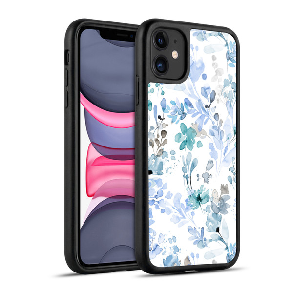 Ninola Wild Grasses Blue Plants Gel Armour Case For Apple iPhone 11