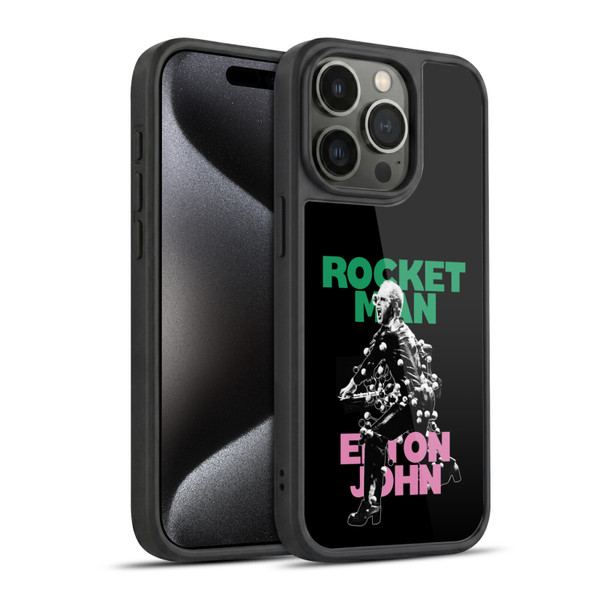 Elton John Rocketman Key Art 5 Gel Armour Case For Apple iPhone 15 Pro