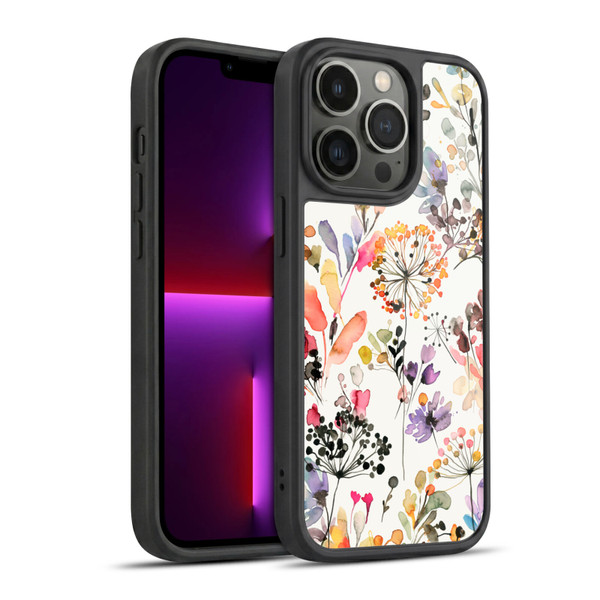 Ninola Wild Grasses Multicolor Gel Armour Case For Apple iPhone 13 Pro