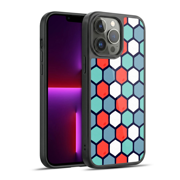 Cat Coquillette Patterns 6 Honeycomb Coral Gel Armour Case For Apple iPhone 13 Pro Max