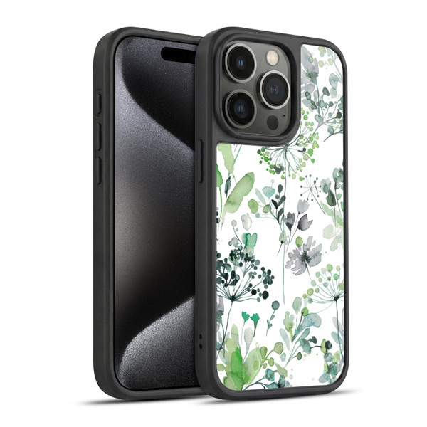 Ninola Wild Grasses Eucalyptus Gel Armour Case For Apple iPhone 15 Pro