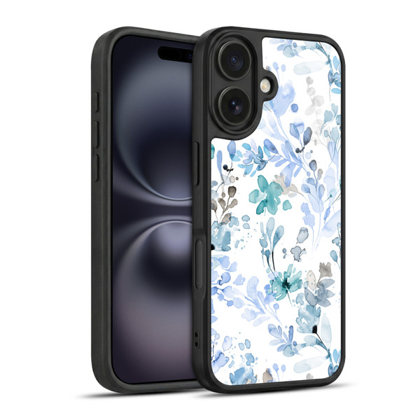Ninola Wild Grasses Blue Plants Gel Armour Case For Apple iPhone 16