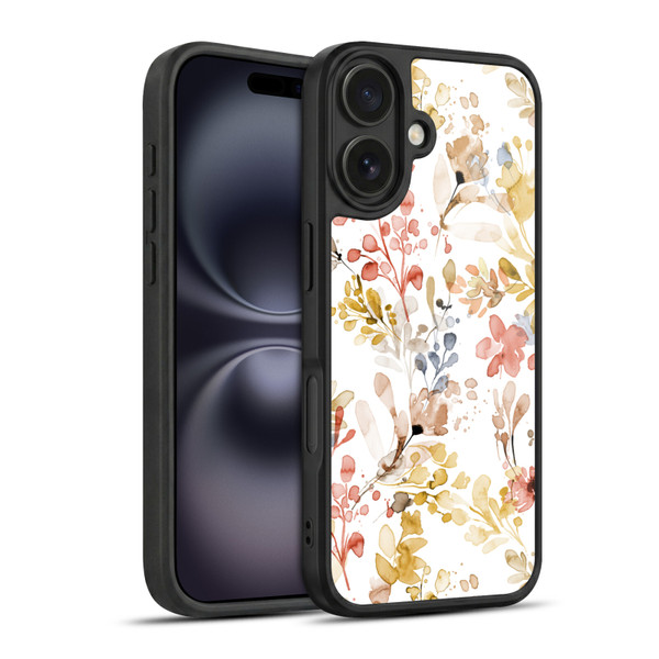 Ninola Wild Grasses Gold Plants Gel Armour Case For Apple iPhone 16