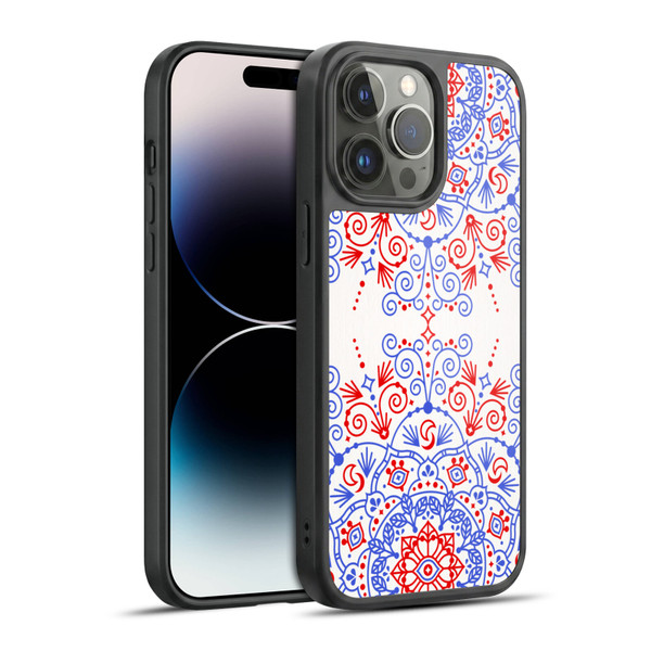 Cat Coquillette Patterns 6 Moroccan Mandala Gel Armour Case For Apple iPhone 14 Pro Max