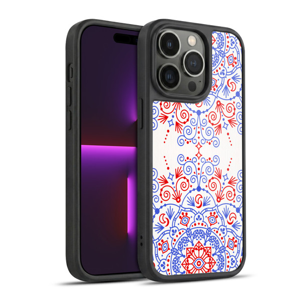 Cat Coquillette Patterns 6 Moroccan Mandala Gel Armour Case For Apple iPhone 14 Pro
