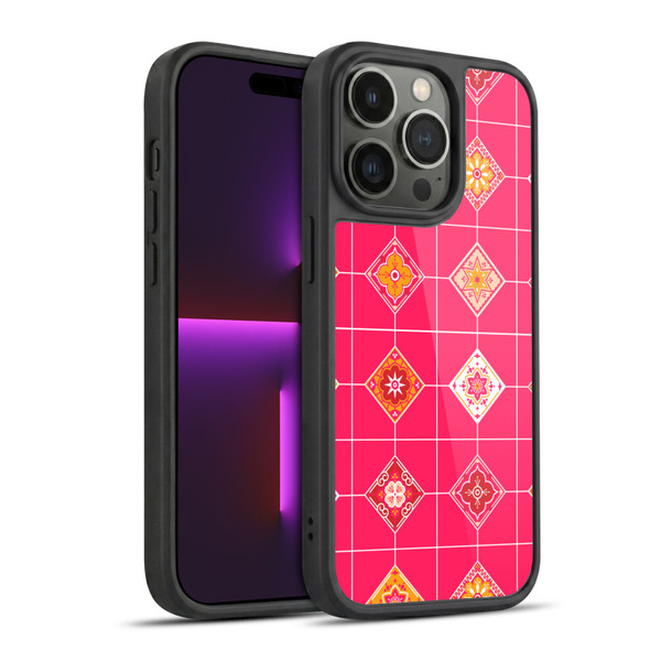 Cat Coquillette Patterns 6 Mexican Tile 3 Gel Armour Case For Apple iPhone 14 Pro