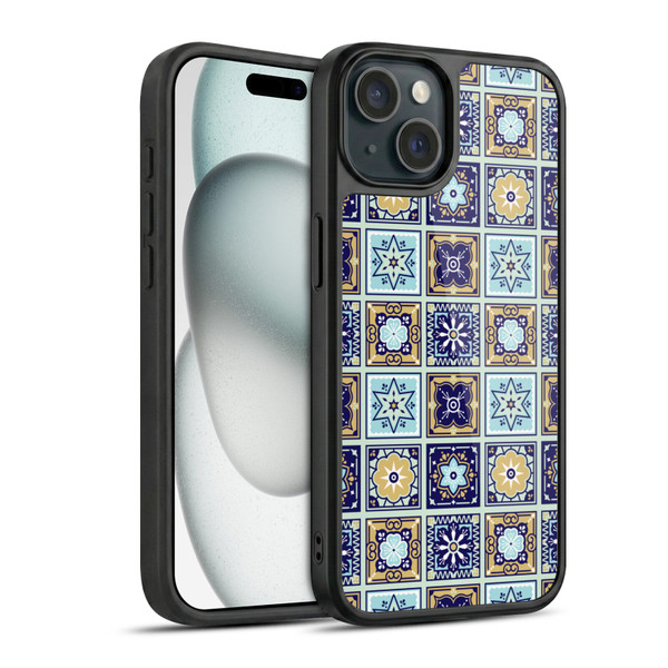 Cat Coquillette Patterns 6 Mexican Tile 2 Gel Armour Case For Apple iPhone 15