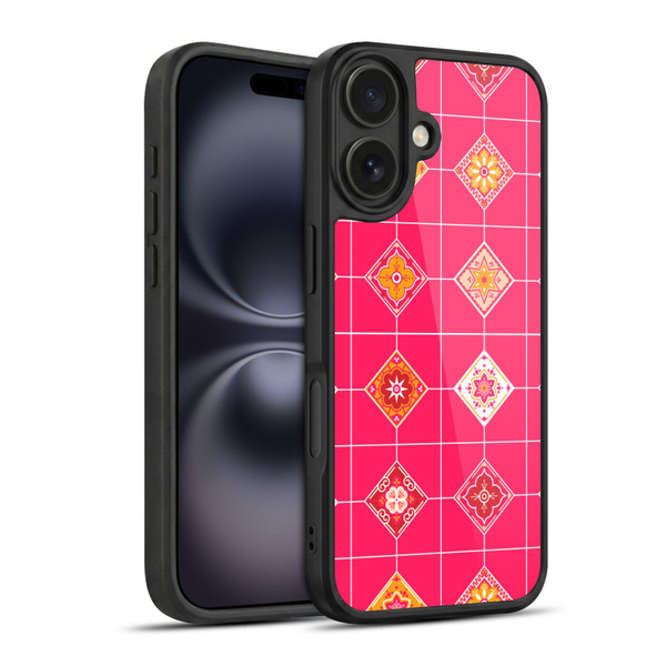 Cat Coquillette Patterns 6 Mexican Tile 3 Gel Armour Case For Apple iPhone 16