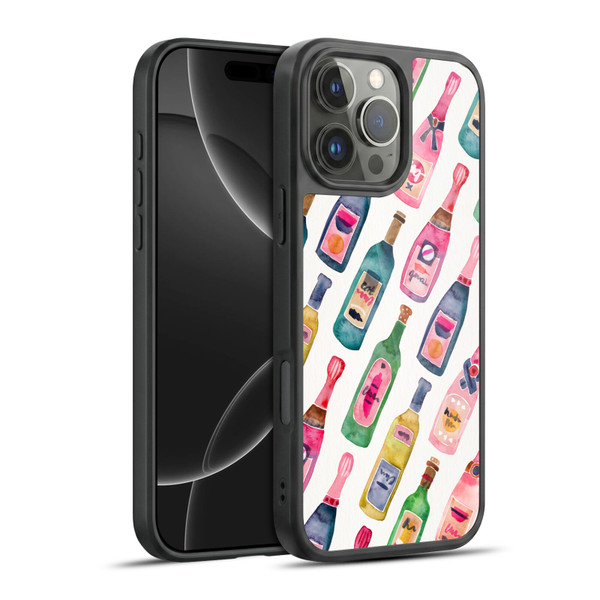 Cat Coquillette Patterns 6 Champagne Pattern Gel Armour Case For Apple iPhone 16 Pro Max