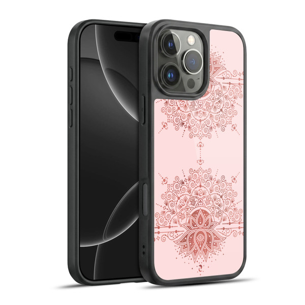 Cat Coquillette Patterns 6 Lotus Bloom Mandala 1 Gel Armour Case For Apple iPhone 16 Pro Max
