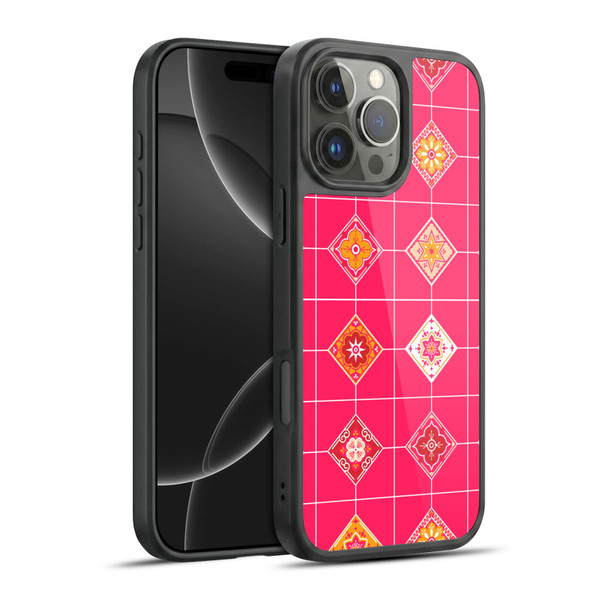 Cat Coquillette Patterns 6 Mexican Tile 3 Gel Armour Case For Apple iPhone 16 Pro Max
