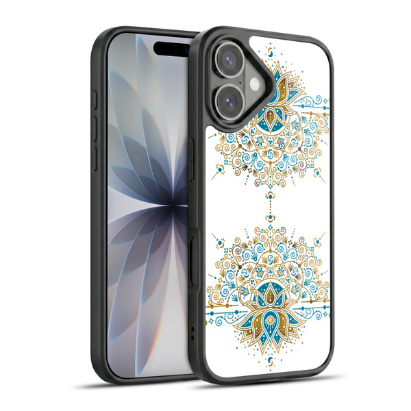 Cat Coquillette Patterns 6 Lotus Bloom Mandala 2 Gel Armour Case For Apple iPhone 17