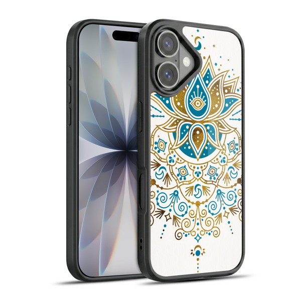 Cat Coquillette Patterns 6 Lotus Bloom Mandala 4 Gel Armour Case For Apple iPhone 17