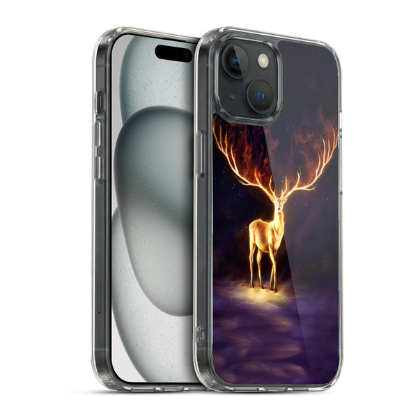 Jonas "JoJoesArt" Jödicke Wildlife Firewalker Soft Gel Case for Apple iPhone 15 & MagSafe