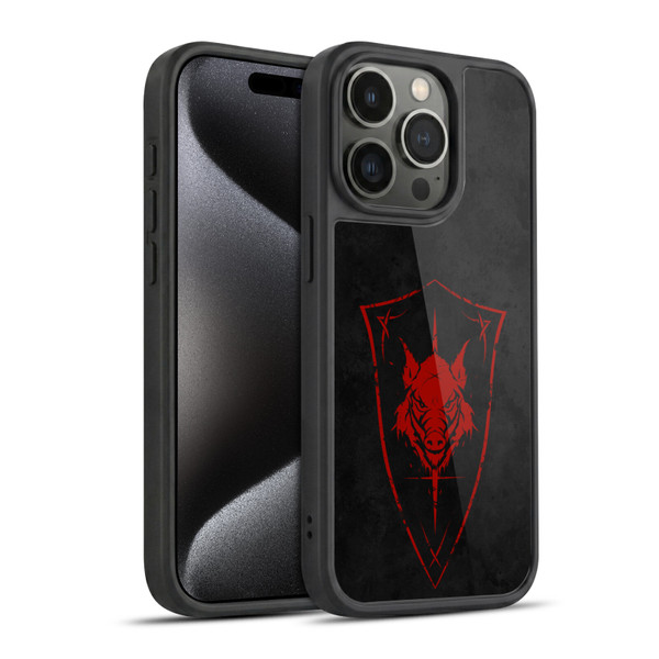Christos Karapanos Shield Wild Boar Gel Armour Case For Apple iPhone 15 Pro