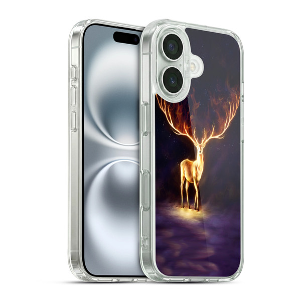 Jonas "JoJoesArt" Jödicke Wildlife Firewalker Soft Gel Case for Apple iPhone 16 & MagSafe