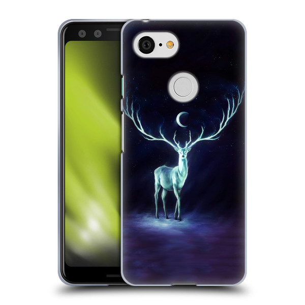 Jonas "JoJoesArt" Jödicke Wildlife Nightbringer Soft Gel Case for Google Pixel 3