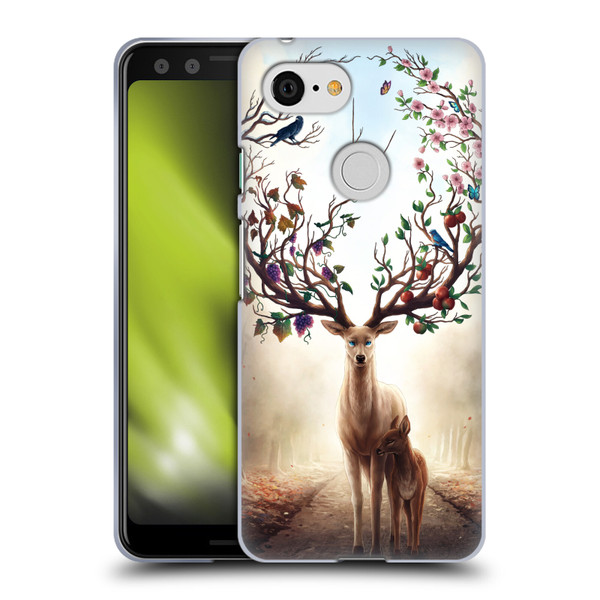 Jonas "JoJoesArt" Jödicke Wildlife Seasons Soft Gel Case for Google Pixel 3