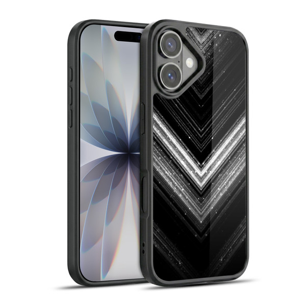 PLdesign Sparkly Metallic Silver Gel Armour Case For Apple iPhone 17