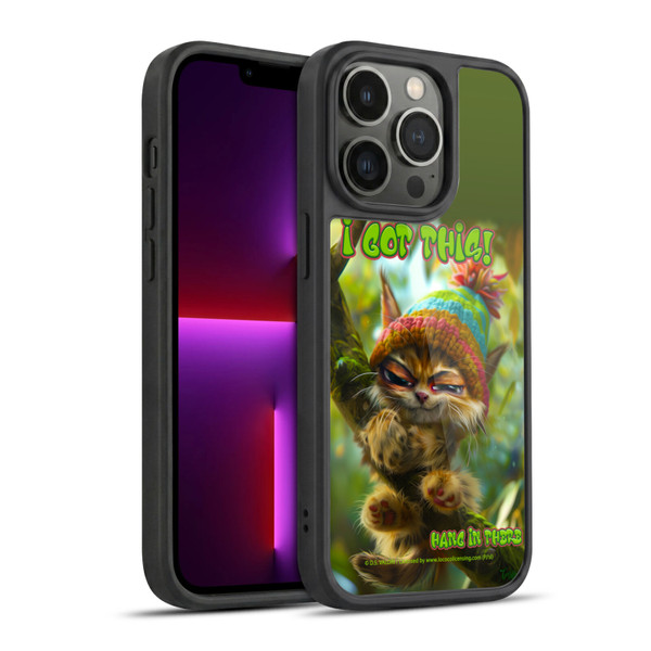 D.S. Valori Kitty And Puppy I Got This Gel Armour Case For Apple iPhone 13 Pro