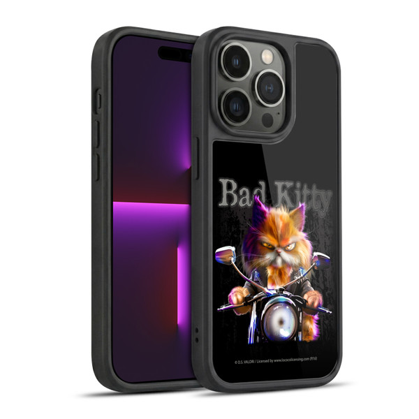 D.S. Valori Kitty And Puppy Bad Kitty Gel Armour Case For Apple iPhone 14 Pro