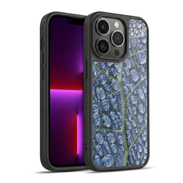 PLdesign Water Dew Texture Leaf Gel Armour Case For Apple iPhone 13 Pro